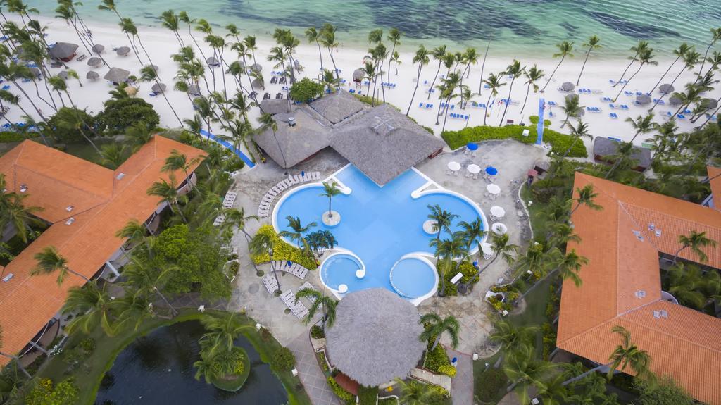 Natura Park Beach & Spa Eco Resort Punta Cana Exterior photo Aerial view of the resort