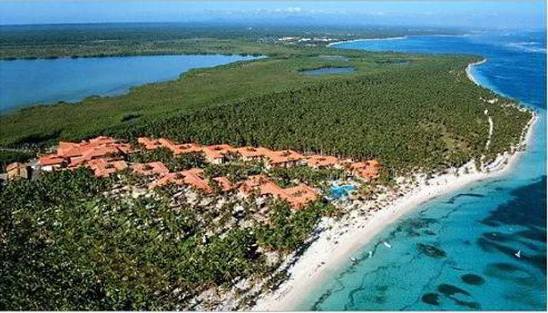 Natura Park Beach & Spa Eco Resort Punta Cana Exterior photo Aerial view of the resort
